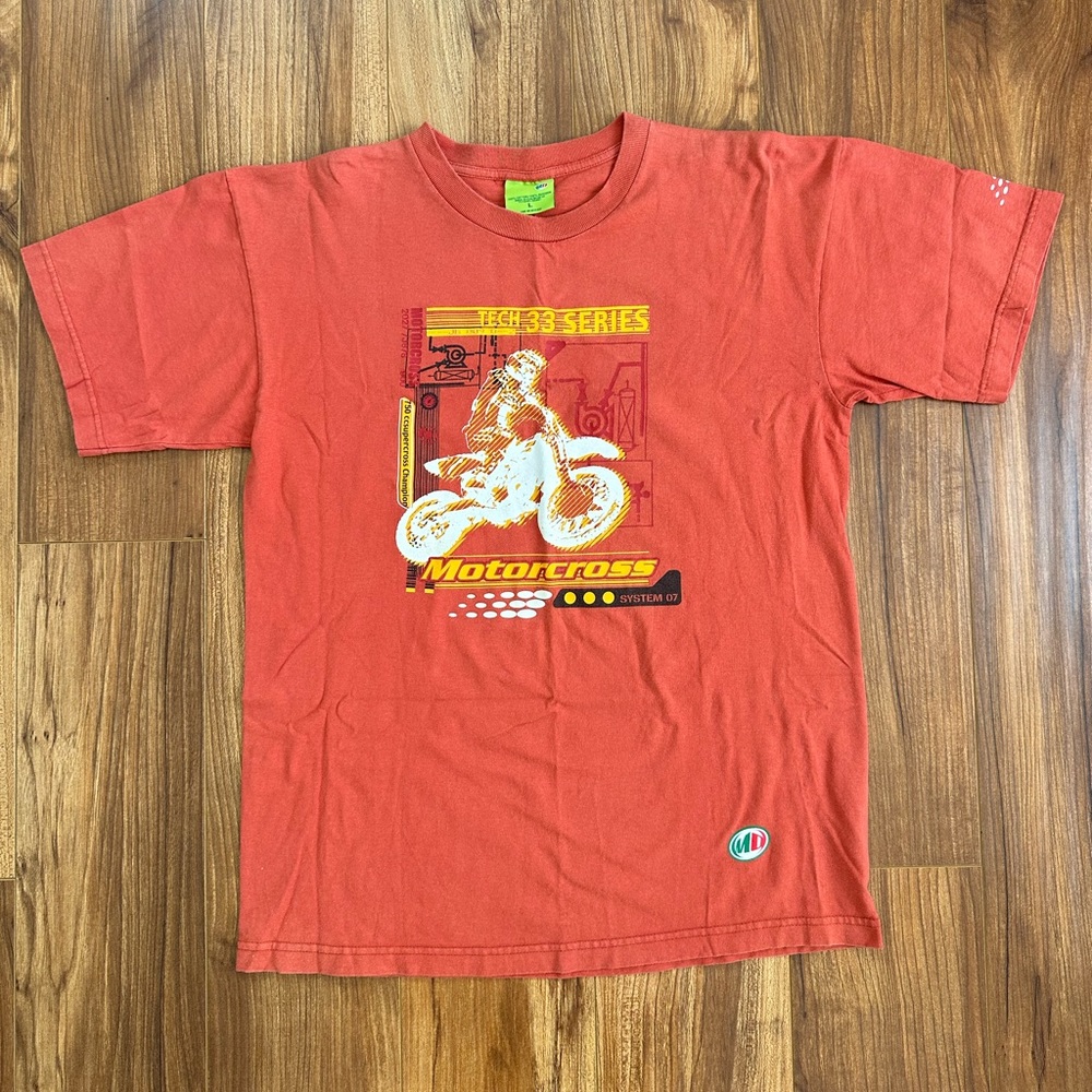 Mountain Dew Motocross Men’s Large T Shirt